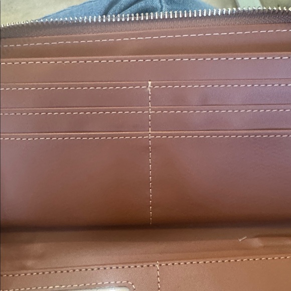 True Religion Brown and Blue  Wallet